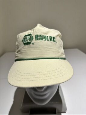 NAPA Rayloc Cream and Green Logo Cap